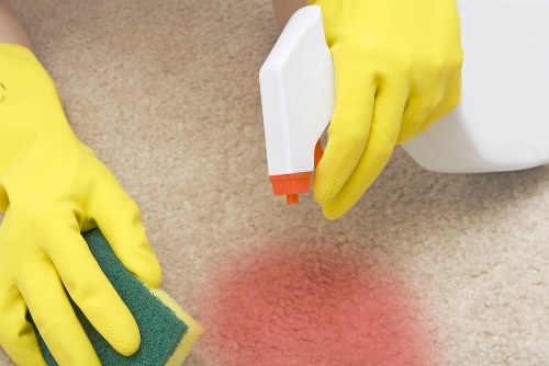Carpet cleaning team representing ethical business practices