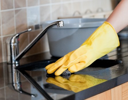 Deep carpet cleaning process in an E17 home or office